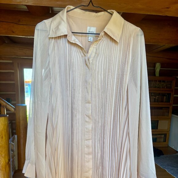 Anthropologie Tops - Anthropologie Maeve Pleated Blouse